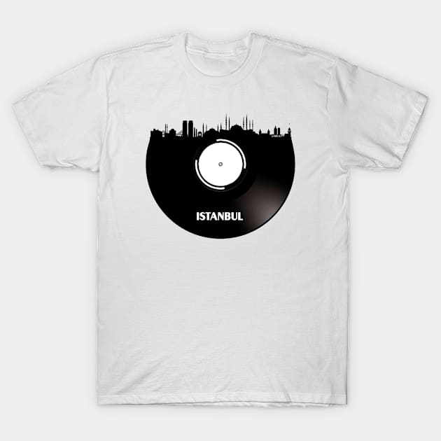 Istanbul Vinyl T-Shirt by Ferrazi